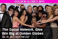 The Social Network , Glee Win Big at Golden Globes