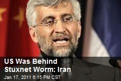 US Was Behind Stuxnet Worm: Iran