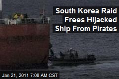 South Korea Raid Frees Hijacked Ship from Pirates