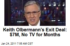 Keith Olbermann's Exit Deal: $7M, No TV for Months