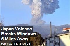 Japan's Shinmoedake Peak Volcano Eruption Is Biggest Yet, Breaks Windows Five Miles Away