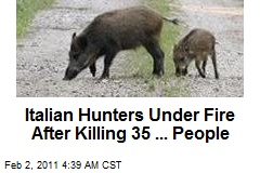 Italian Hunters Face Crackdown After Killing 35