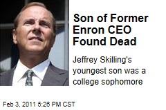 Son of Former Enron CEO Found Dead