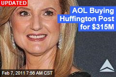 AOL Buying Huffington Post for $315M