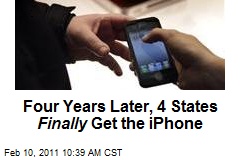 Four Years Later, 4 States Finally Get the iPhone