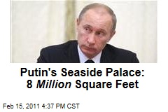 Putin Built $1B Seaside Palace
