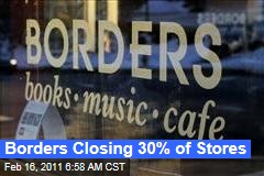 Border Files for Bankruptcy Protection, Will Close 30% of Its Stores