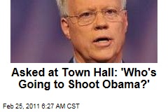 Asked at Paul Broun Town Hall Meeting: 'Who's Going to Shoot Obama?'