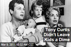 Tony Curtis Disinherited All Five Children Months Before Death