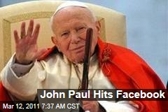 Pope John Paul Gets Own Facebook Page