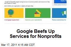 Google Beefs Up Services for Nonprofits