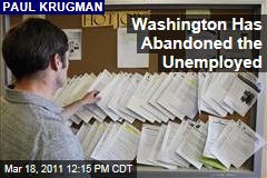 Paul Krugman: Barack Obama, Congress Have Abandoned the Unemployed