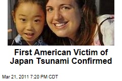 First American Death in Japan Tsunami Confirmed