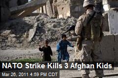 NATO Strike Kills 7 Afghan Civilians, Including 3 Kids