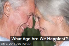 What Age Are We Happiest?