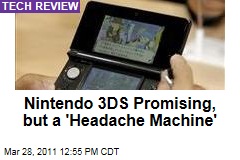 Nintendo 3DS Review Roundup: It's a Glorious 'Headache machine'