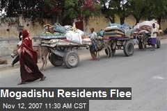 Mogadishu Residents Flee
