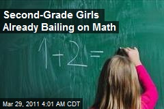 Second-Grade Girls Already Bailing on Math