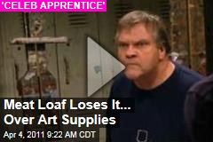Meat Loaf Loses It ... Over Art Supplies ('Celebrity Apprentice' Video)