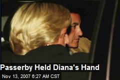Passerby Held Diana's Hand