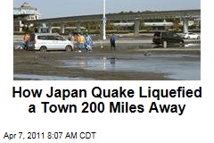 Japan Earthquake Liquefied Urayasu, 200 Miles Away