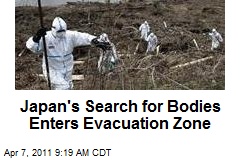 Japan's Search for Bodies Enters Evacuation Zone