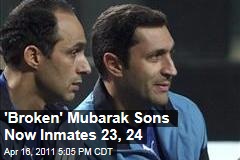 Gamal and Alaa Mubarak Adjusting to Life as Prisoners in Egypt