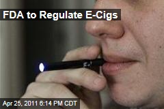 E-Cigarettes: FDA Says It Will Regulate Smokeless Smokes