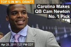 NFL Draft: Carolina Panthers Pick Auburn Quarterback Cam Newton First