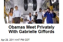 President Obama, First Lady Meet With Gabrielle Giffords for 10 Minutes