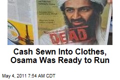 Osama bin Laden Had Cash, Telephone Numbers, and Was Ready to Flee Compound