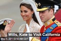 Prince William and Kate, Duchess of Cambridge, Visiting California July 8