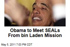 President Obama Will Meet Members of the Navy SEALs Team That Killed Osama bin Laden