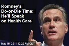 Mitt Romney Plans Speech on Health Care Thursday