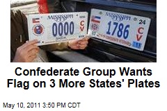 Sons of Confederate Veterans Call for Flag on 3 More States' License Plates