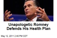 Mitt Romney Defends His Massachusetts Health Care Overhaul, Criticizes Obama's Version