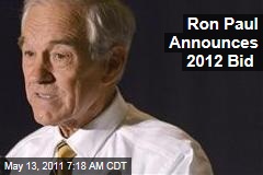 Ron Paul Running for President, Will Seek Republican Nomination for 2012