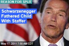 Arnold Schwarzenegger Love Child the Reason for Split With Maria Shriver