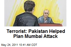 Terrorist: Pakistan Helped Plan Mumbai Attack