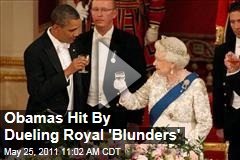 Video: President Obama's Toast to Queen Elizabeth Interrupted by Orchestra