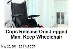 Cops Release Disabled Homeless Man Scottie Hamilton, Keep Wheelchair