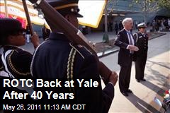 Navy ROTC Back at Yale After 40 Years