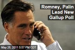 Mitt Romney, Sarah Palin on Top of New Gallup Poll for Republicans