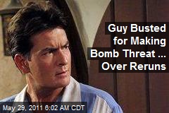 Guy Busted in Two and a Half Men Bomb Threat