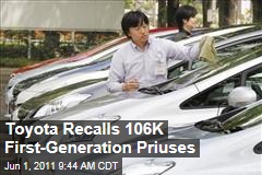 Prius Recall: Toyota Recalls 106K First-Generation Priuses
