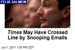 Felix Salmon: New York Times May Have Hacked Into Private Emails for Fabrice Tourre Story