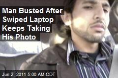 Man Busted After Swiped Laptop Takes His Photo