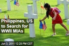 Philippines, US Will Search for World War II MIAs Together