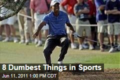 List: 8 Dumbest Things in Sports