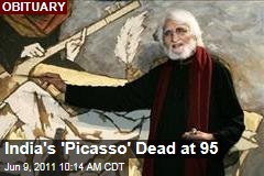 M.F. Hussain India's 'Picasso' Dead at 95